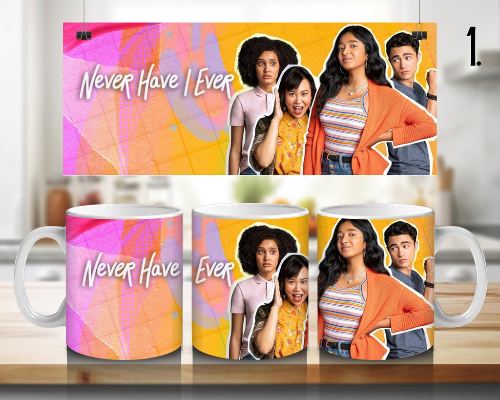 Never Have I Ever, Devi, Devivishwakumar, Paxton Hallyoshida, paxton, daxton, netflixseries | 100% CERAMIC MUG, 11Oz = 330ml