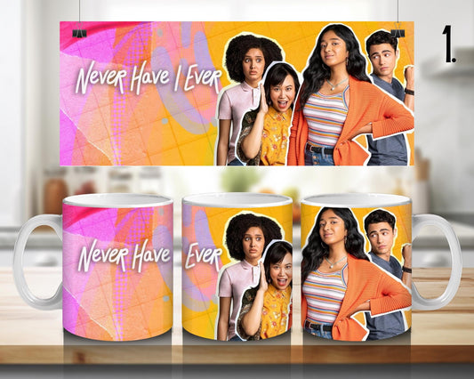 Kubek ceramiczny Jeszcze nigdy / Never Have I Ever – Devi Vishwakumar