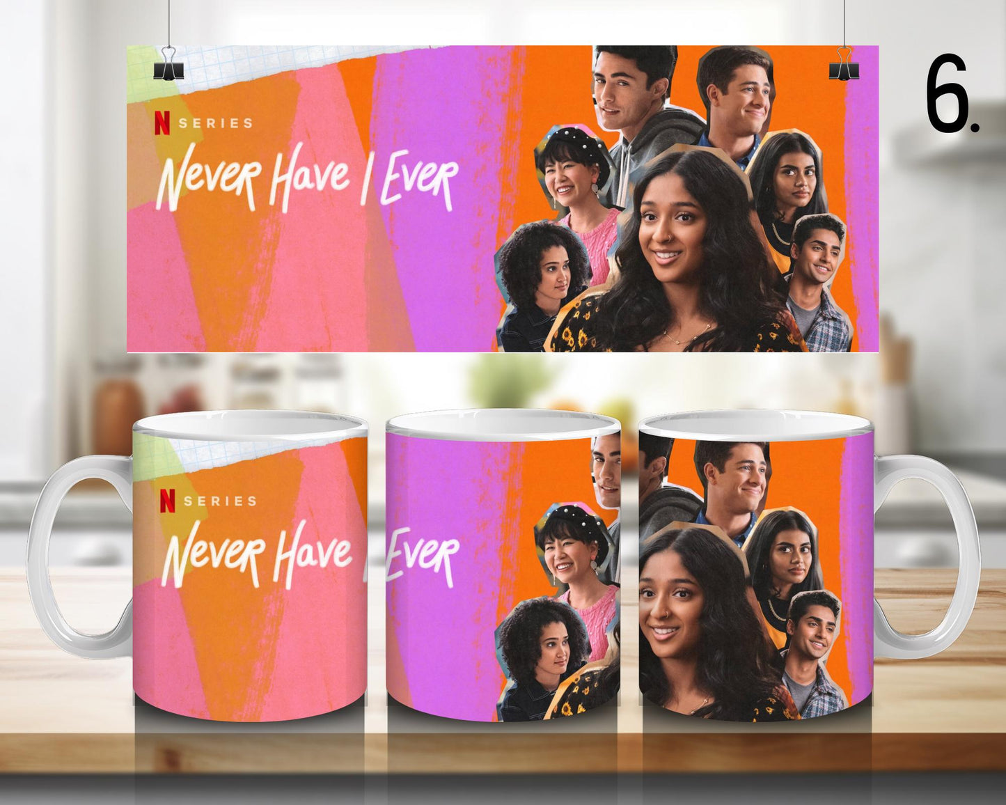 Ceramic Mug Never Have I Ever – Devi Vishwakumar