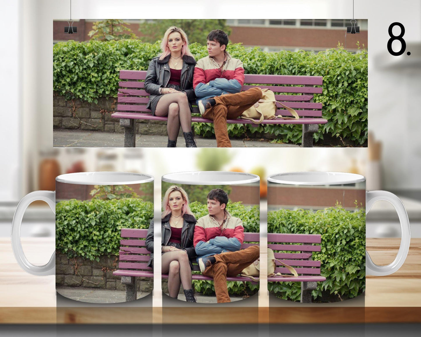 Kubek ceramiczny Sex Education / Sex Education – Otis i Maeve