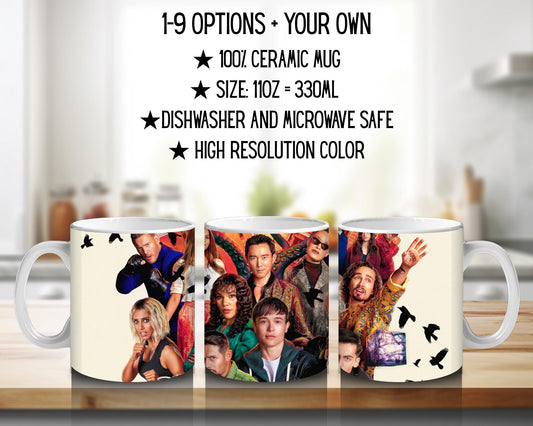 Ceramic Mug The Umbrella Academy – Number Five and Klaus