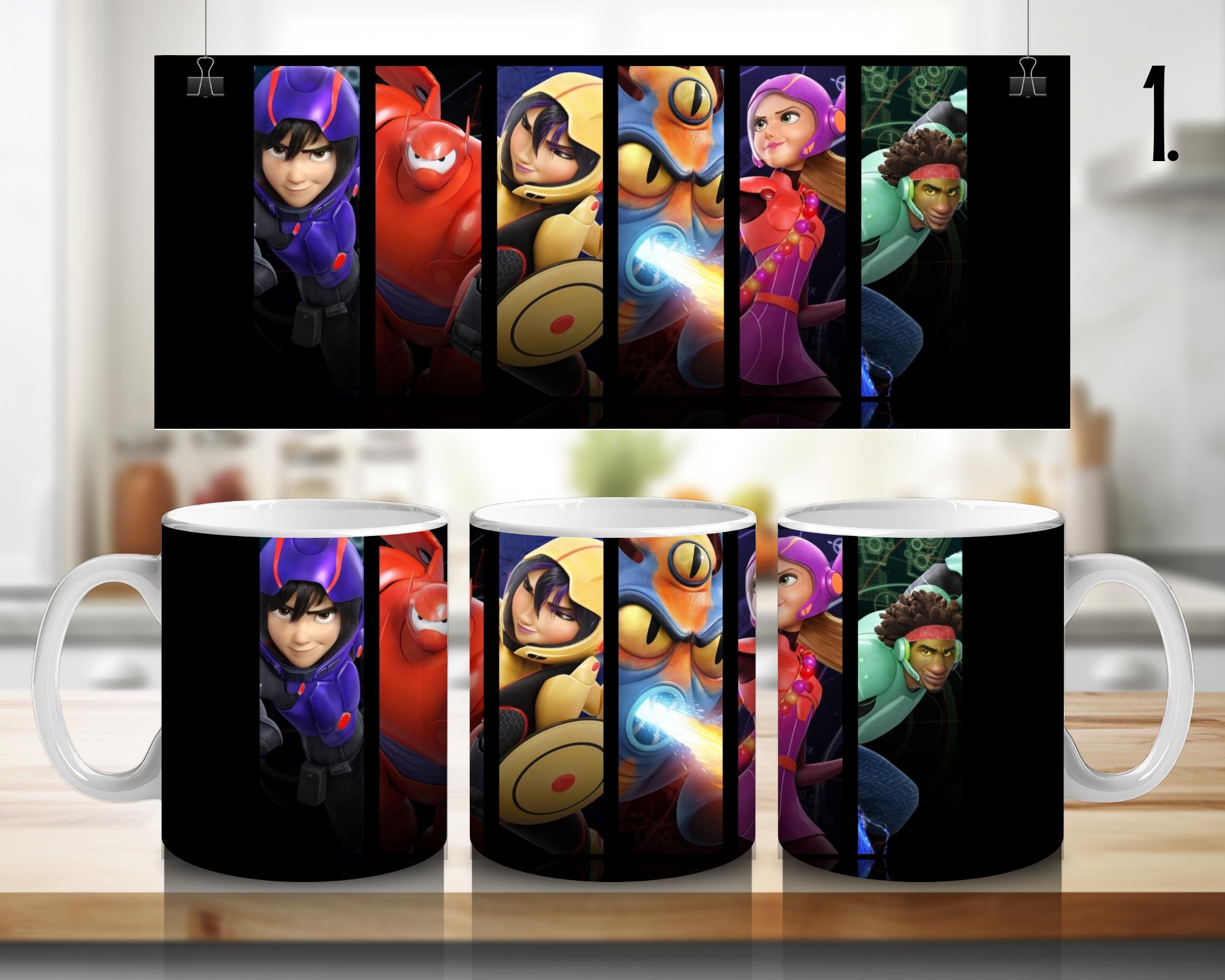 Big Hero 6, Disney Pack, baymax, baymaxbighero, starvstheforcesofevil, honeylemon, hirohamada | 100% CERAMIC MUG, 11Oz = 330ml