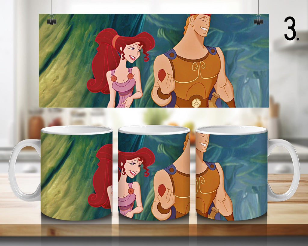 Hercules, Disney Pack, Hades, Megara, Herculesprima, Mofa, Zeus, Herculesdisney | 100% CERAMIC MUG, 11Oz = 330ml