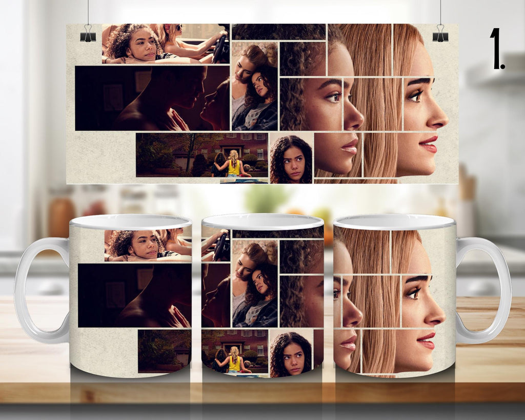 Ginny & Georgia, Georgia Miller, Ginny Miller, Marcus Baker, Maxine Baker, Zion Miller, Abby Littman, Gil | 100% CERAMIC MUG, 11Oz = 330ml