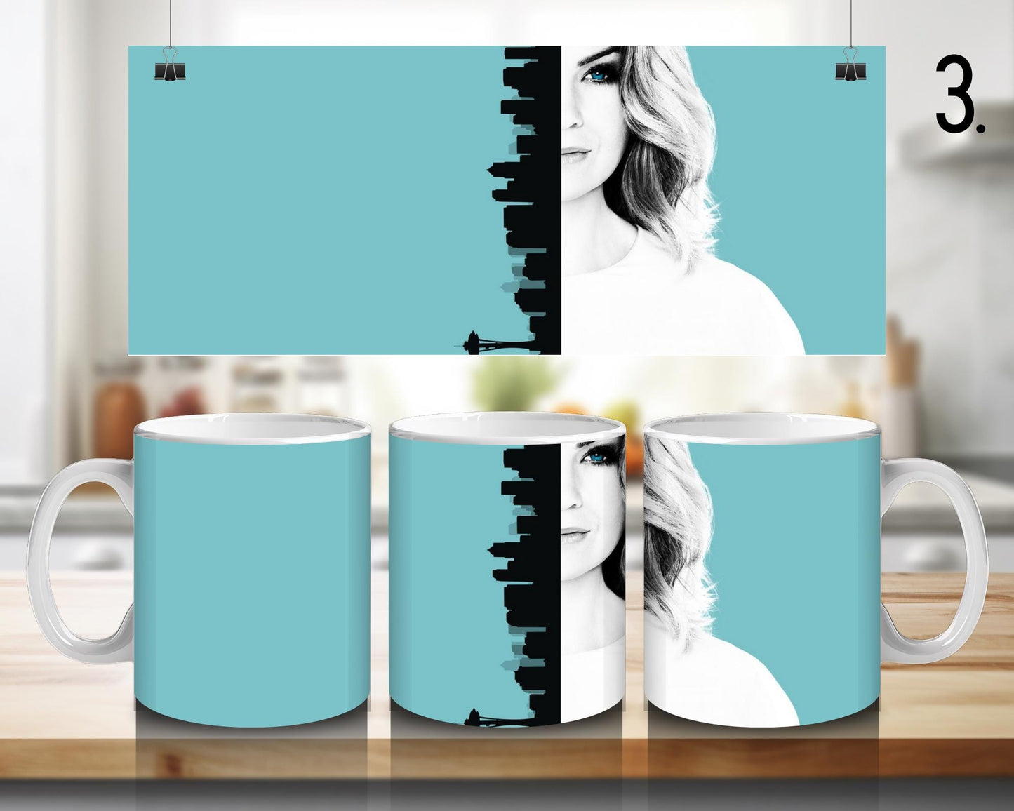 Kubek ceramiczny Chirurdzy / Grey’s Anatomy – Meredith Grey i Derek Shepherd