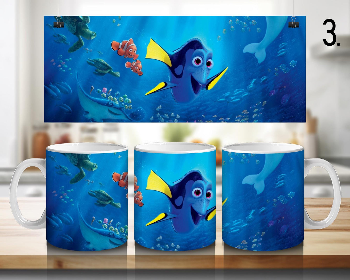 Finding Nemo Ceramic Mug – Nemo and Dory