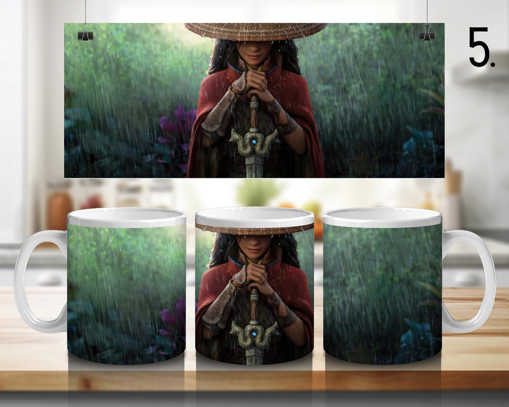 Raya and the Last Dragon, Disney, Sisu, Boun, Namaari, Benja, Tong | 100% CERAMIC MUG, 11Oz = 330ml