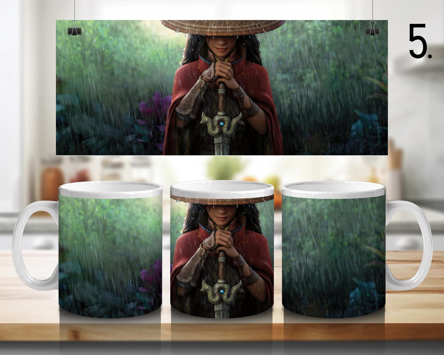 Kubek ceramiczny Raya i Ostatni Smok / Raya and the Last Dragon – Raya i Sisu