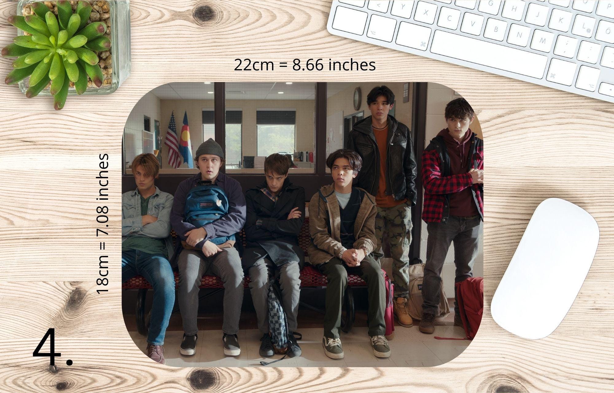 My Life with the Walter Boys, Jackie Howard, Cole Walter, Alex Walter, Danny Walter, Nathan Walter, Dr Katherin | MAUSEPAD, Gaming Mouse Pad