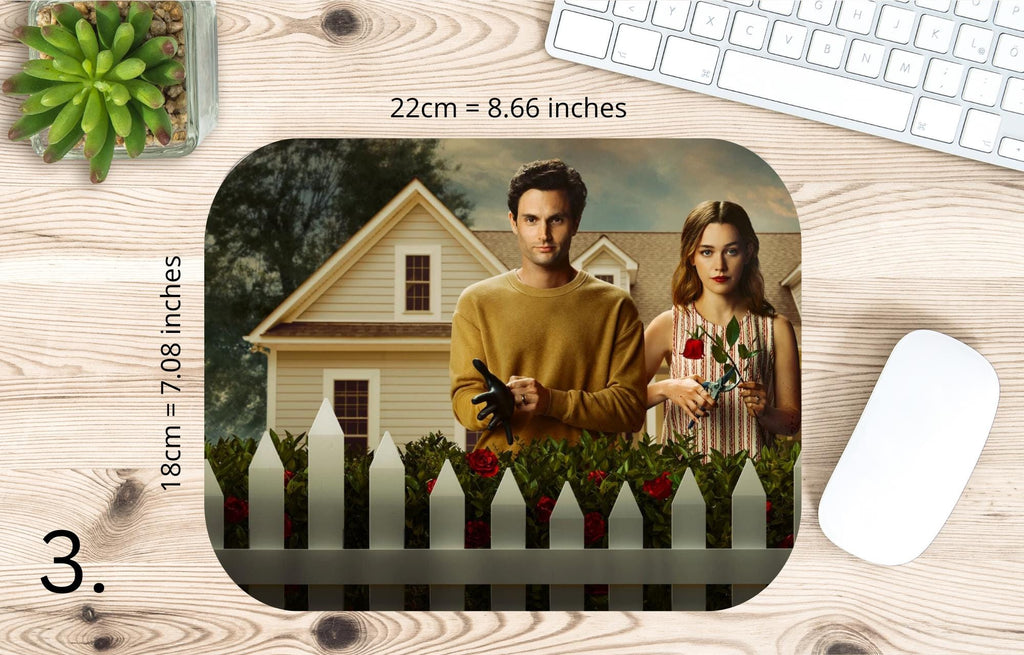 YOU, Netflix, Joe Goldberg, Guinevere Beck, Peach Salinger, Love Quinn, Marienne Bellamy, Kate Galvin, Phoebe |  MAUSEPAD, Gaming Mouse Pad