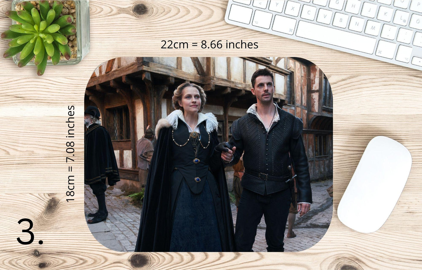 Podkładka pod mysz Księga Czarownic / A Discovery of Witches – Diana Bishop i Matthew Clairmont