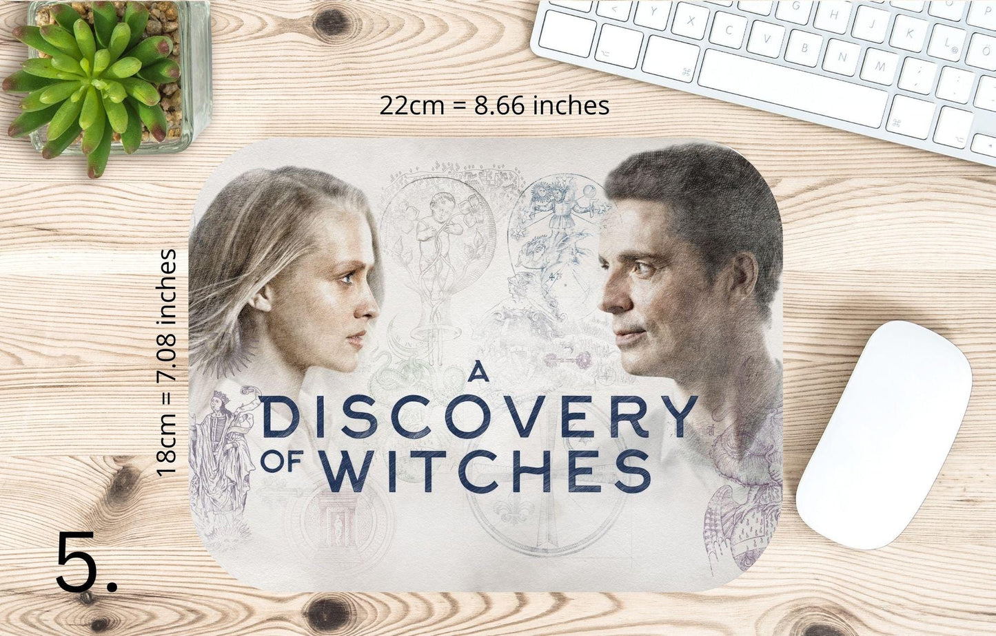 Podkładka pod mysz Księga Czarownic / A Discovery of Witches – Diana Bishop i Matthew Clairmont