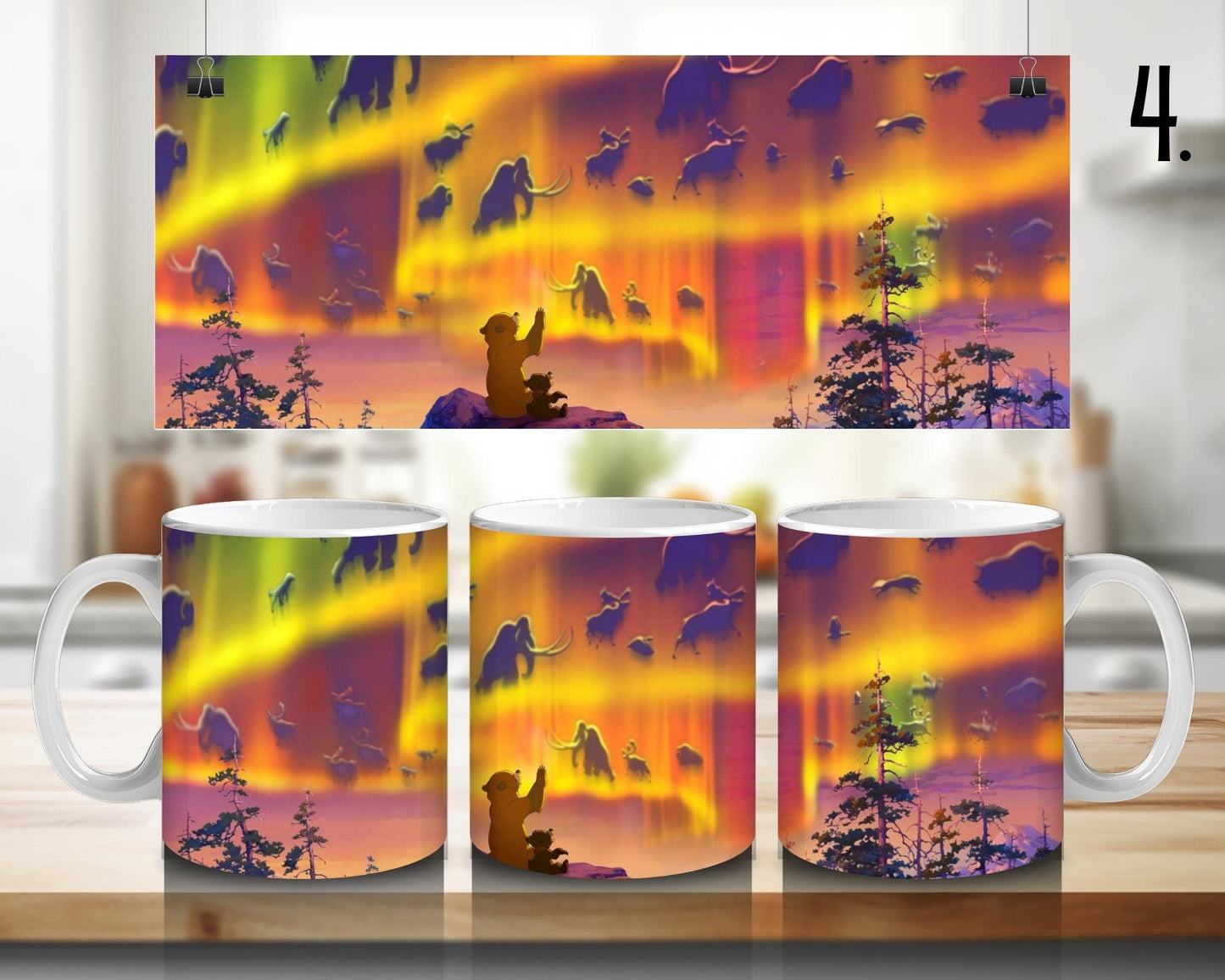 Brother Bear Ceramic Mug - Koda and Kenai