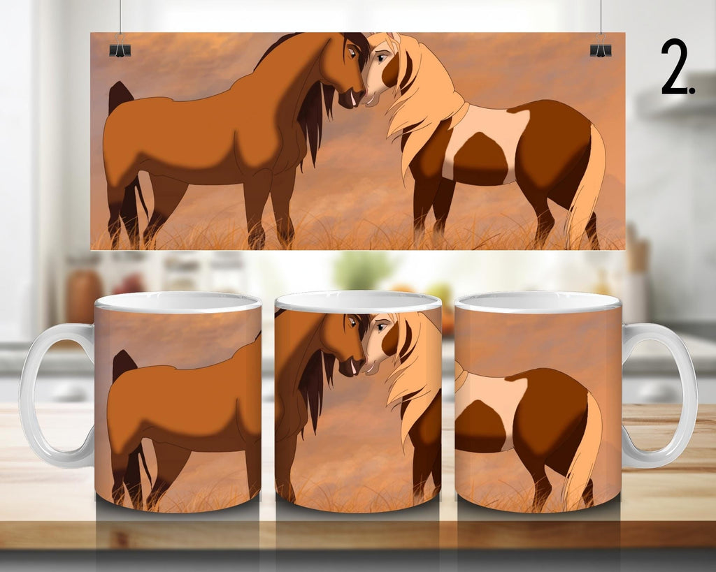 Spirit: Stallion of the Cimarron | 100% CERAMIC MUG, 11Oz = 330ml