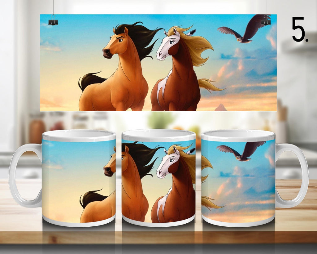 Spirit: Stallion of the Cimarron | 100% CERAMIC MUG, 11Oz = 330ml