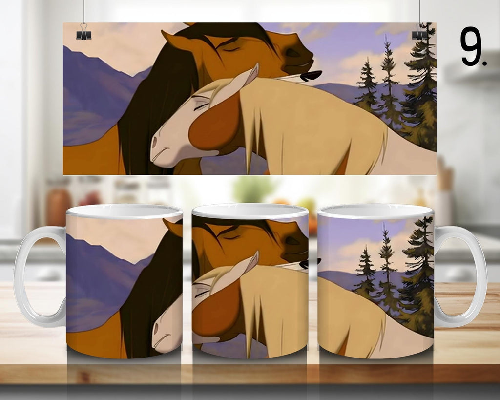 Spirit: Stallion of the Cimarron | 100% CERAMIC MUG, 11Oz = 330ml