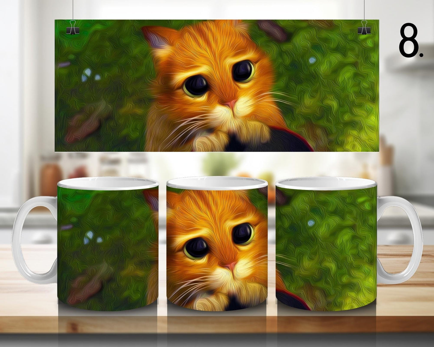 Shrek Ceramic Mug / Shrek – Shrek, Fiona and Donkey