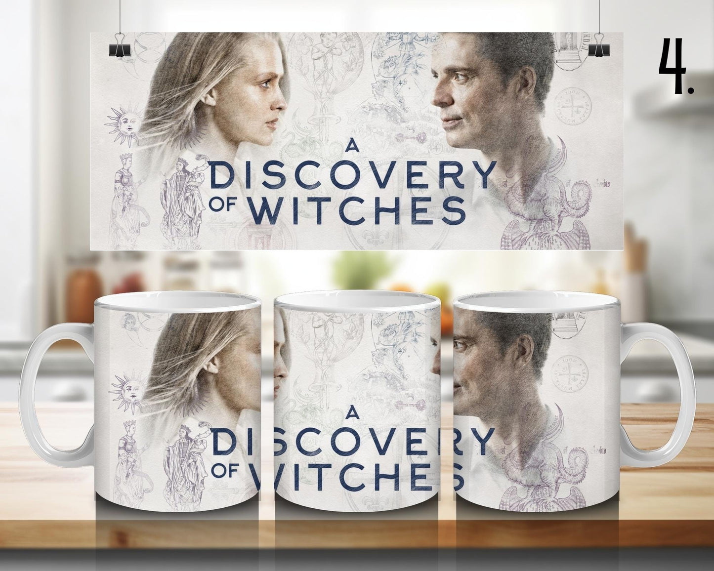 Kubek ceramiczny Księga Czarownic / A Discovery of Witches – Diana Bishop i Matthew Clairmont