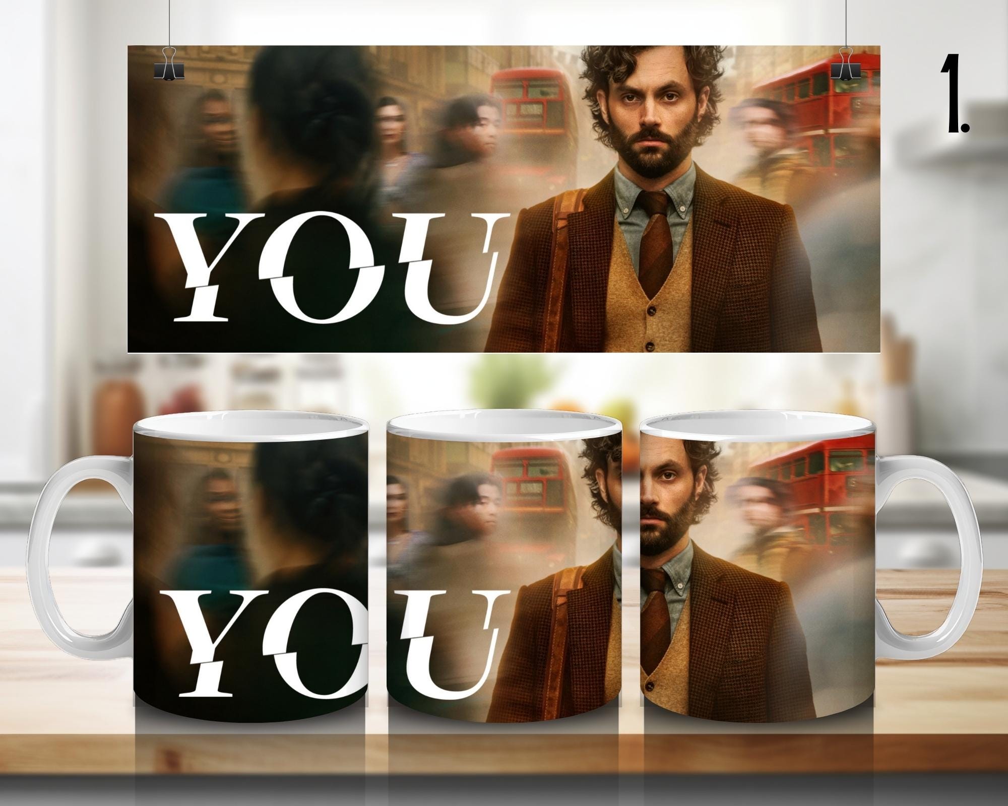 YOU, Netflix, Joe Goldberg, Guinevere Beck, Peach Salinger, Love Quinn, Marienne Bellamy, Kate Galvin | 100% CERAMIC MUG, 11Oz = 330ml