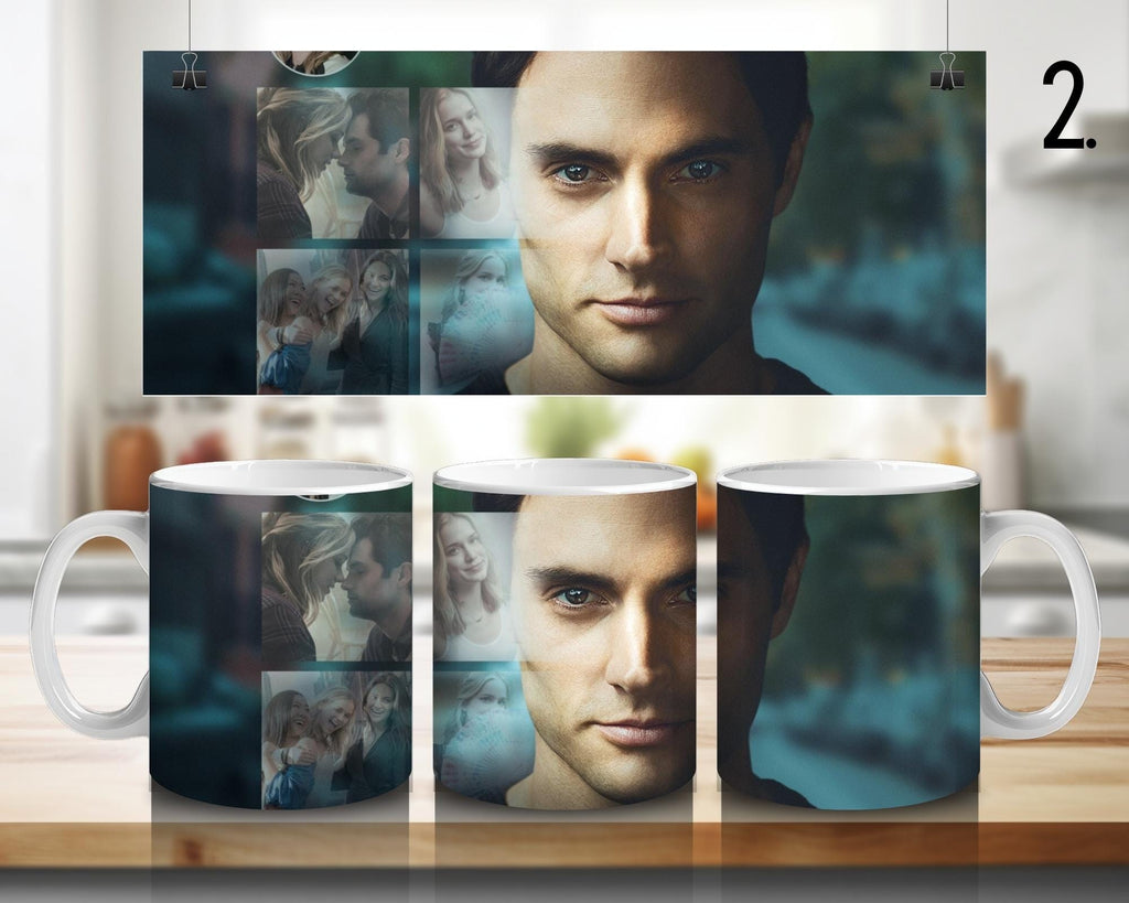 YOU, Netflix, Joe Goldberg, Guinevere Beck, Peach Salinger, Love Quinn, Marienne Bellamy, Kate Galvin | 100% CERAMIC MUG, 11Oz = 330ml