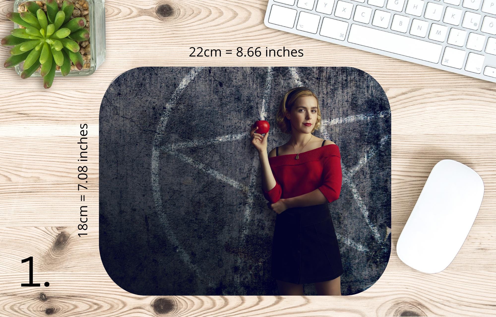 Chilling Adventures of Sabrina, Sabrina Spellman, Zelda Spellman, Hilda Spellman, Ambrose Spellman |  MAUSEPAD, Gaming Mouse Pad