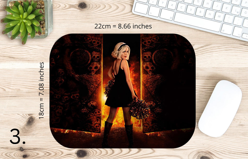 Chilling Adventures of Sabrina, Sabrina Spellman, Zelda Spellman, Hilda Spellman, Ambrose Spellman |  MAUSEPAD, Gaming Mouse Pad