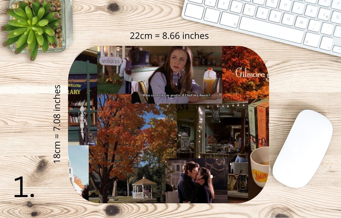 Gilmore Girls Mousepad - Lorelai and Rory
