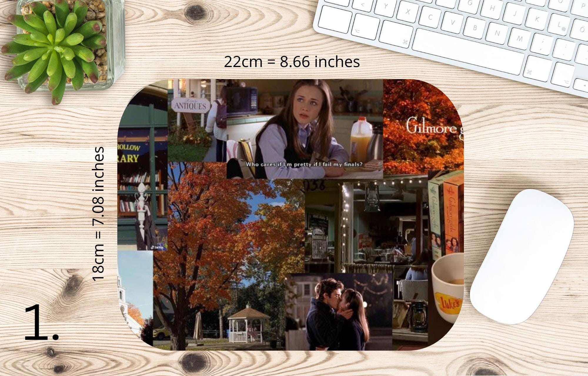 Gilmore Girls, Lorelai Gilmore, Rory Gilmore, Luke Danes, Sookie St. James, Michel Gerard, Luke Danes, Dean forester  | MAUSEPAD