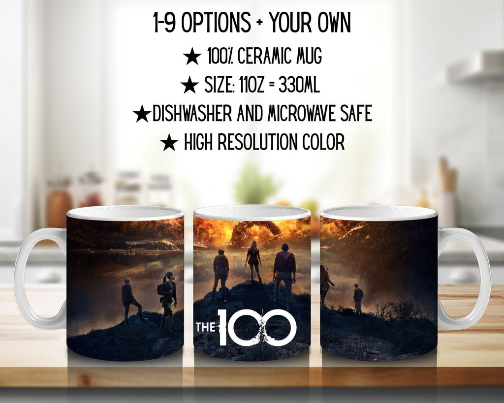 The 100, Clarke Griffin, Lexa, Bellamy Blake, Lexakomtrikru, Octavia Blake, Bellarke, Heda, Wanheda | 100% CERAMIC MUG, 11Oz = 330ml