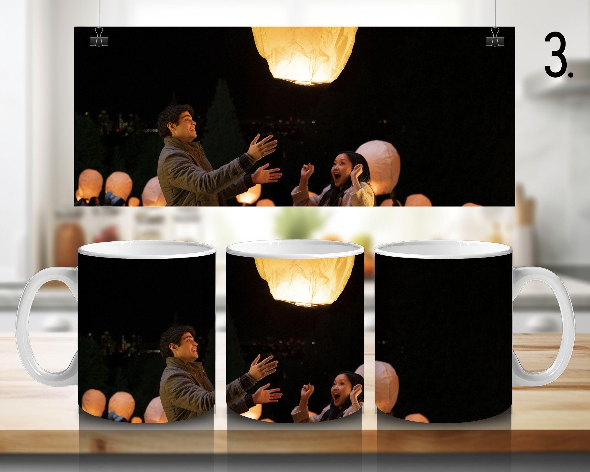 To All the Boys I've Loved Before, Lara Jean Covey, Peter Kavinsky, Margot Covey, Kitty Covey, Josh Sanderson | 100%CERAMICMUG, 11Oz = 330ml