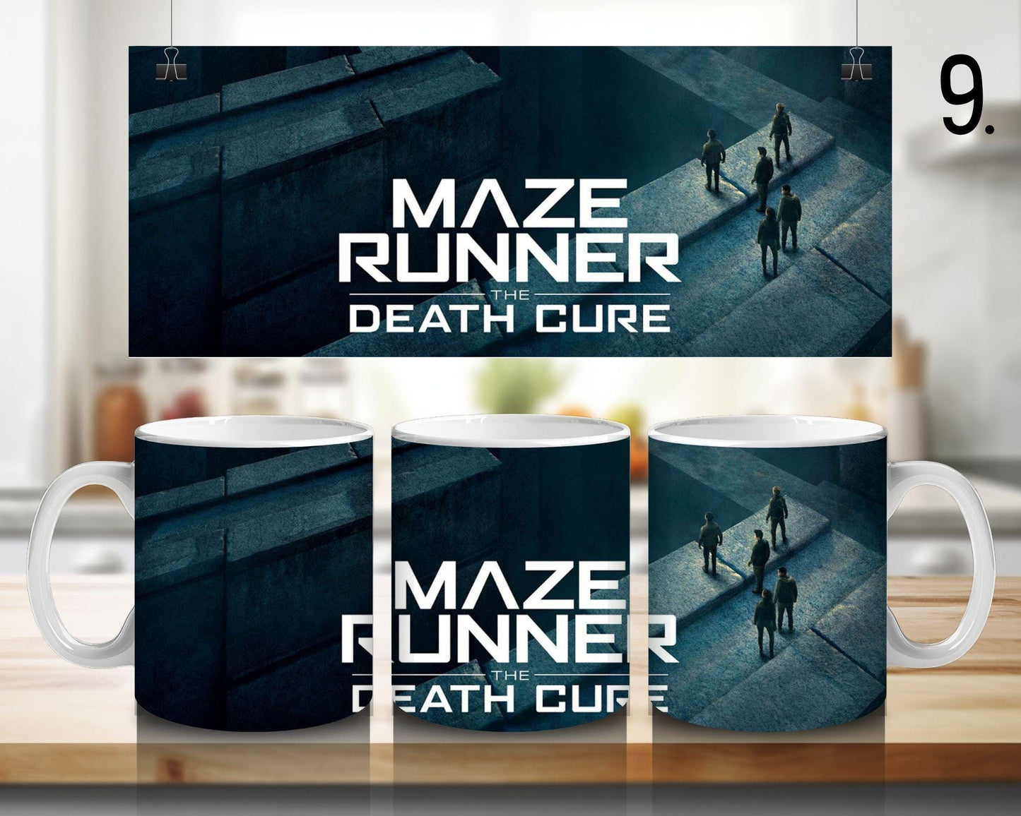 Kubek ceramiczny Więzień Labiryntu / The Maze Runner – Thomas i Newt