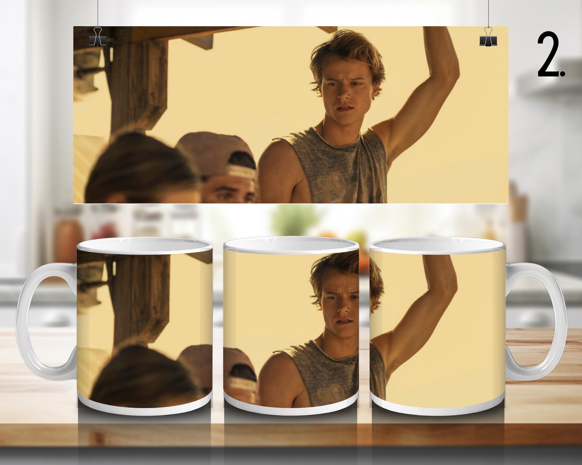 Outer banks, Sarah Cameron,John B, Kiara , JJ, Pope, OBX | 100% CERAMIC Mug, 11Oz = 330ml