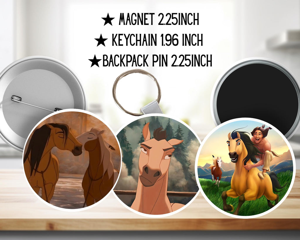 Spirit: Stallion of the Cimarron | PINS, KEYCHAIN, MAGNET