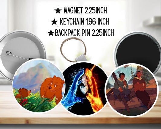 Brother Bear Accessories – Mój Brat Niedźwiedź, Koda, Kenai