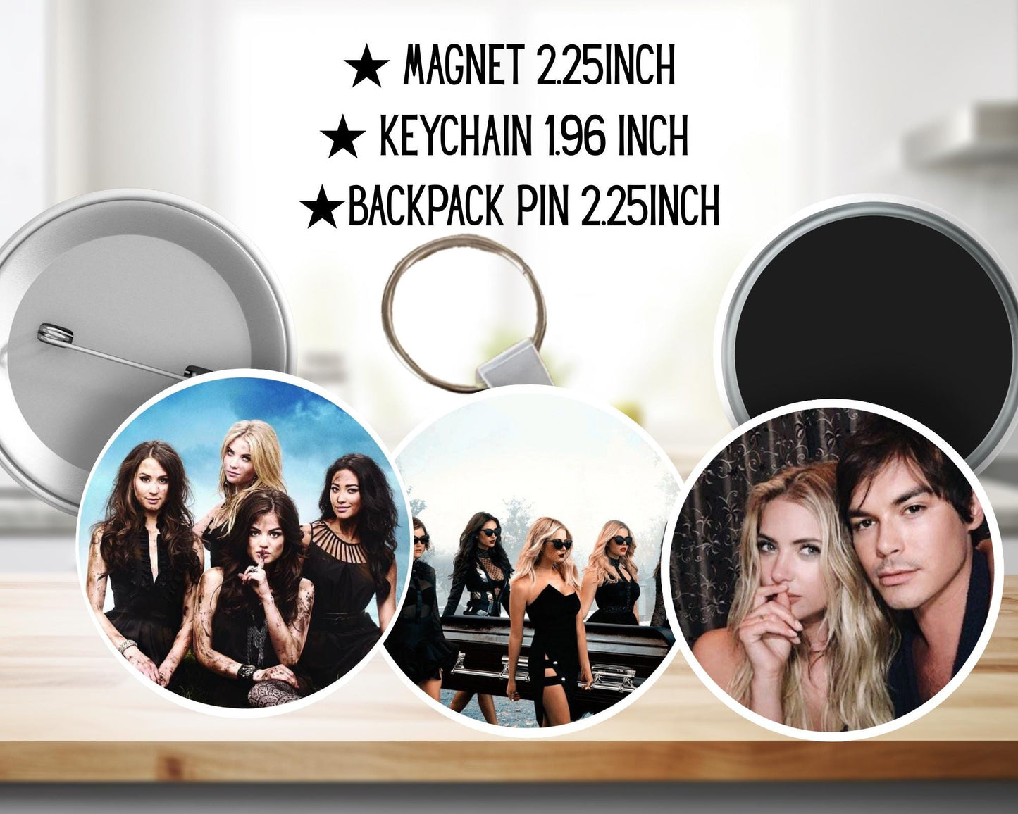 Pretty Little Liars Accessories – Aria Montgomery, Hanna Marin