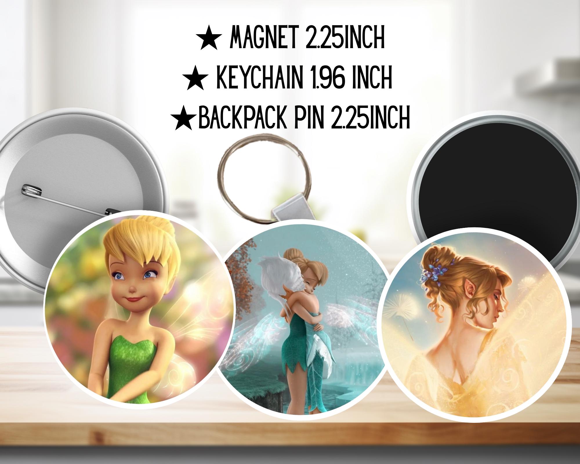 Tinker Bell, Silvermist, Periwinkle, Vidia, Queen Clarion, Lord Milori, Rosetta, Fawn, Bobble, Disney | PINS, KEYCHAIN, MAGNET