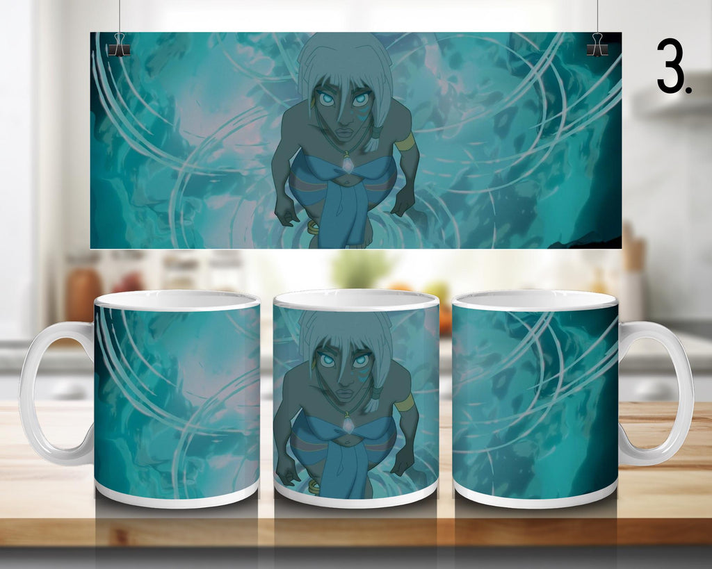 Atlantis: The Lost Empire, Milos Return, Milo, Kida, Kidagakash Nedakh, Audrey Ramirez, Vincenzo, Gaetan | 100% CERAMIC MUG, 11Oz = 330ml
