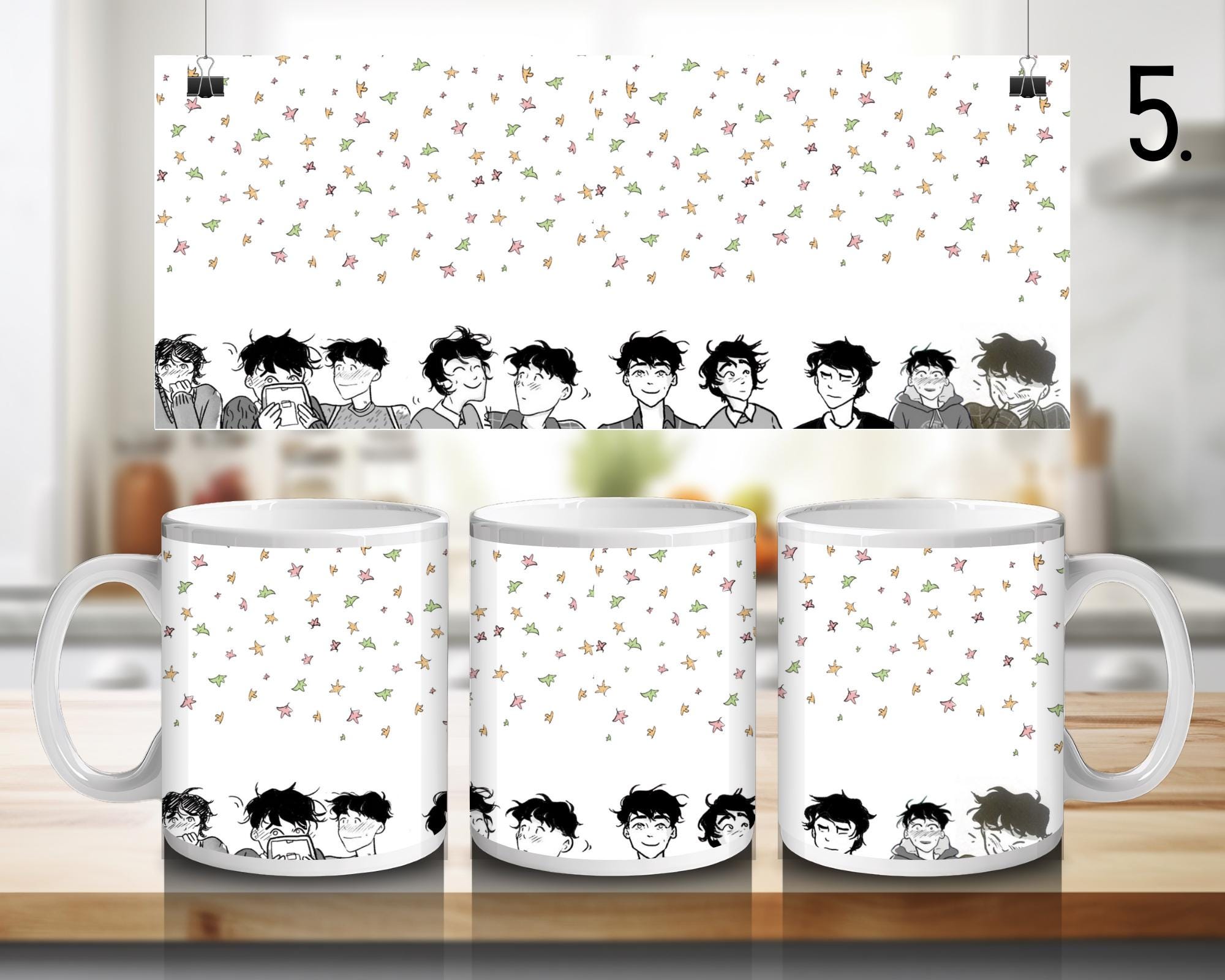 Heartstopper, Nick and Charlie, lgptq, loveislove, series | 100% CERAMIC MUG, 11Oz = 330ml