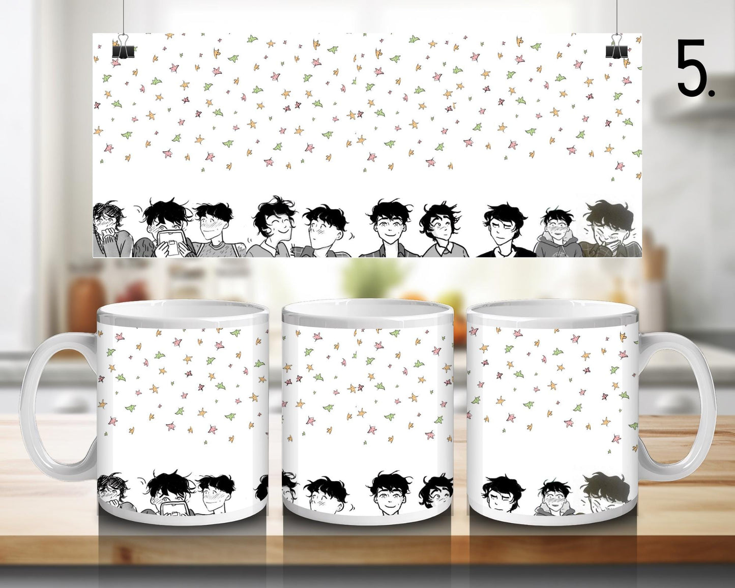 Heartstopper Ceramic Mug / Heartstopper – Nick and Charlie