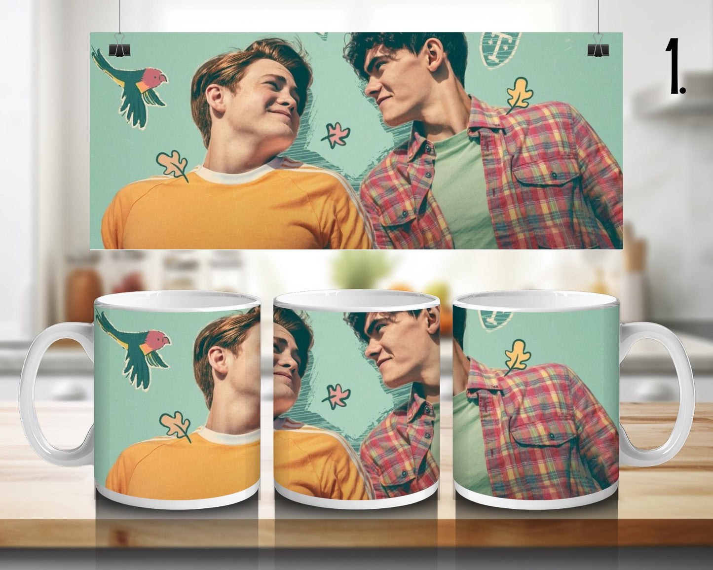 Heartstopper Ceramic Mug / Heartstopper – Nick and Charlie
