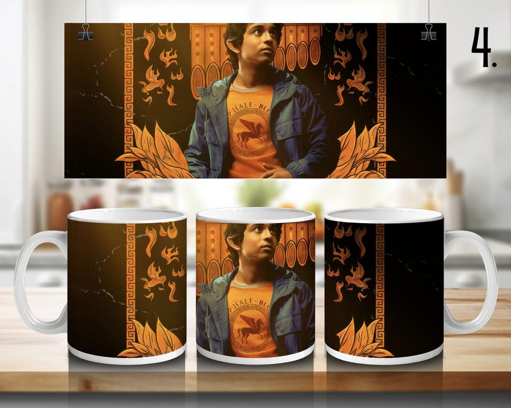 Percy Jackson and the Olympians, Grover Underwood, Annabeth Chase, Sally Jackson | 100% CERAMIC MUG, 11Oz = 330ml