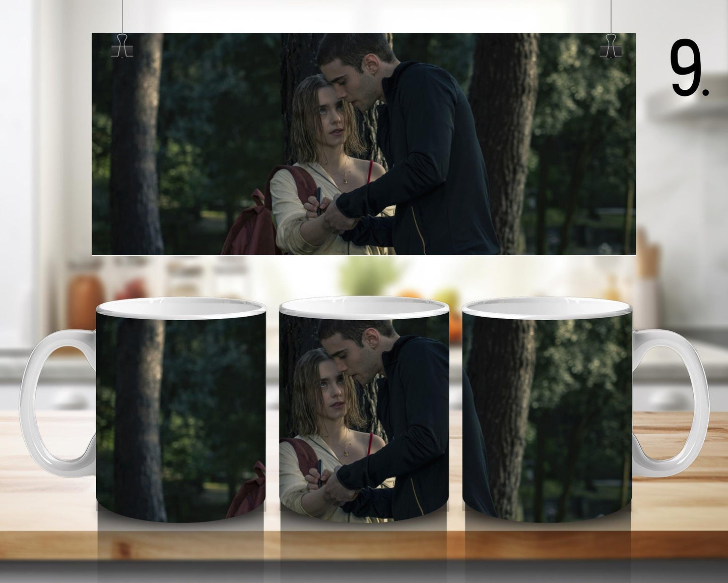 Ceramic mug Through My Window – Raquel and Ares