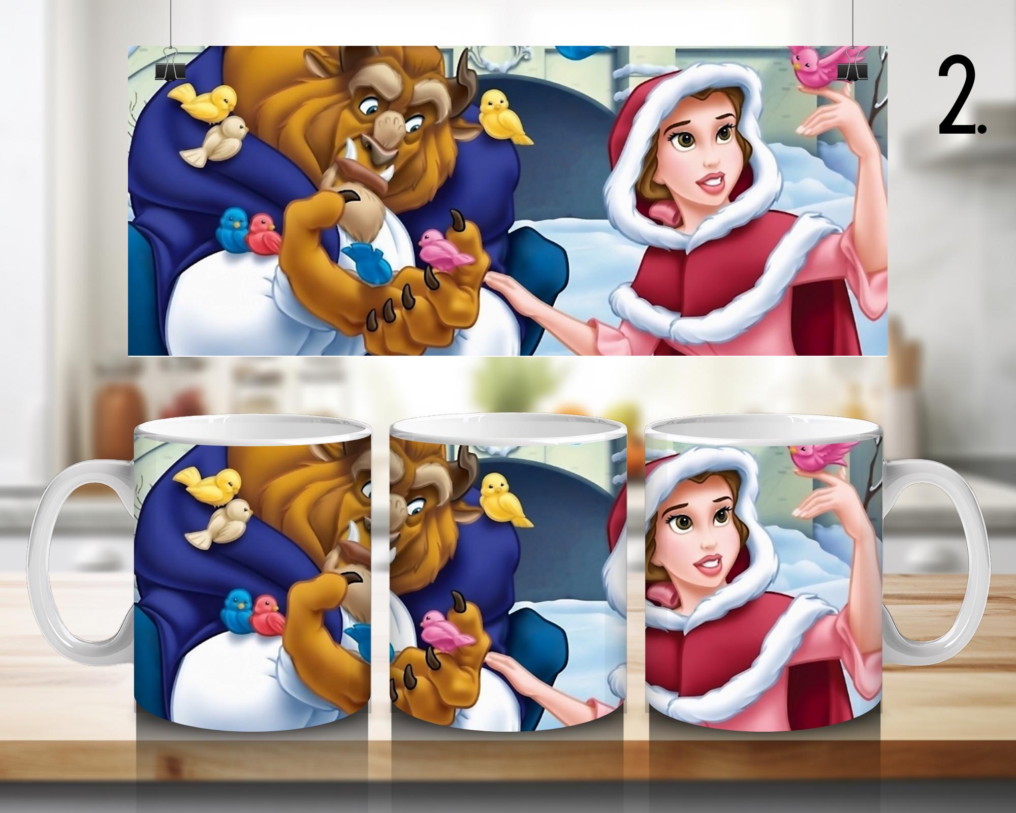 Belle, Beauty Beast, Princess, Beauty and the Beast, Princess Party, Disney | 100% CERAMIC MUG, 11Oz = 330ml