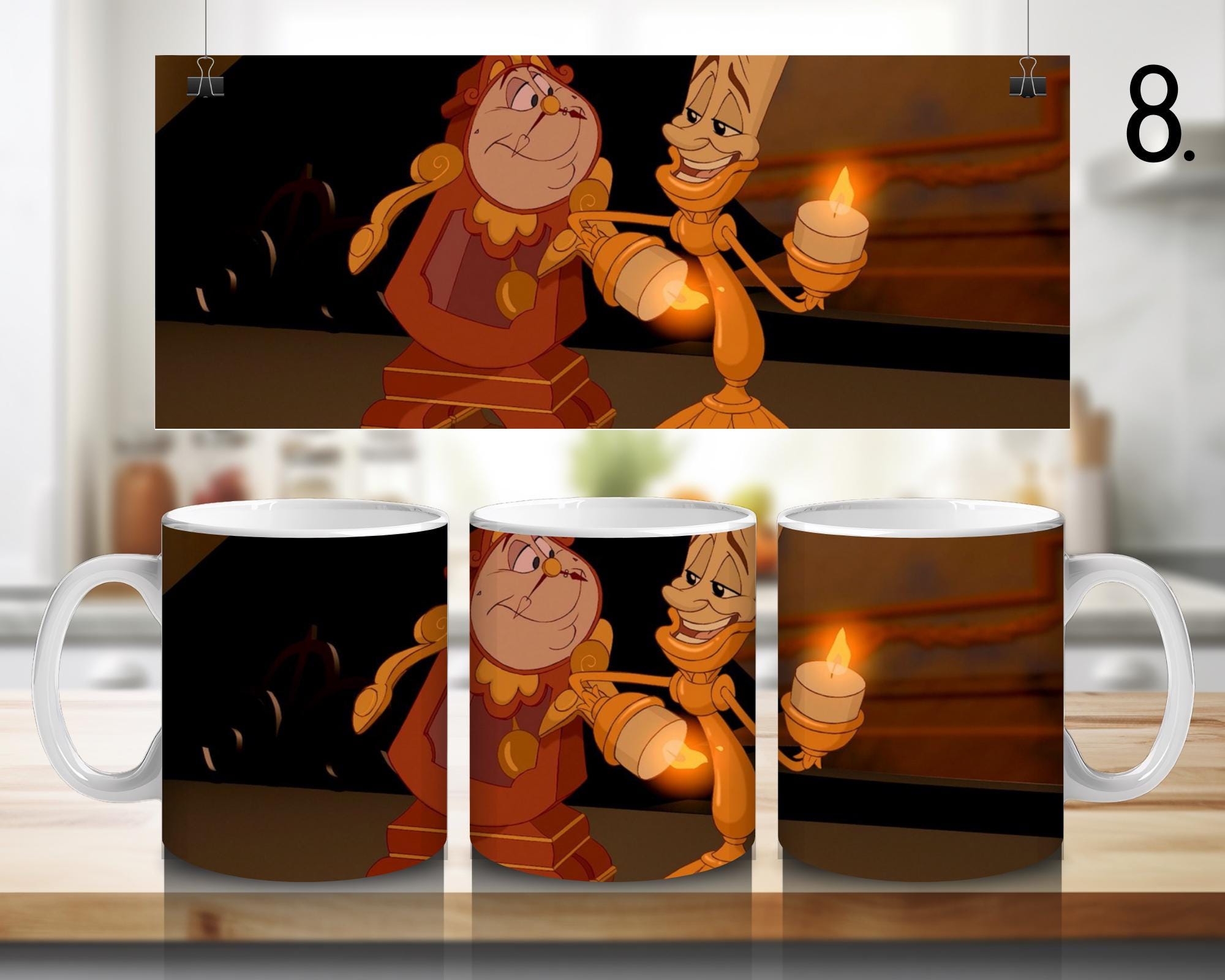 Belle, Beauty Beast, Princess, Beauty and the Beast, Princess Party, Disney | 100% CERAMIC MUG, 11Oz = 330ml