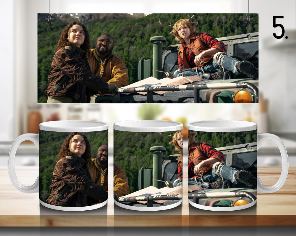 Sweet Tooth, Gus, Tommy Jepperd, Aditya Singh , Bear, Wendy Walker, Birdie, Netflix | 100% CERAMIC MUG, 11Oz = 330ml