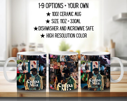 Culpa Mía Ceramic Mug / Culpa Mía – Noah and Nick