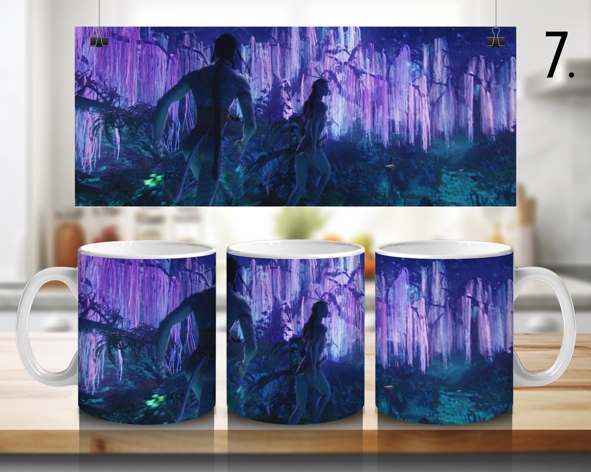 Avatar, Pandora, Jake Sully, Neytiri, Kiri | 100% CERAMIC MUG, 11Oz = 330ml