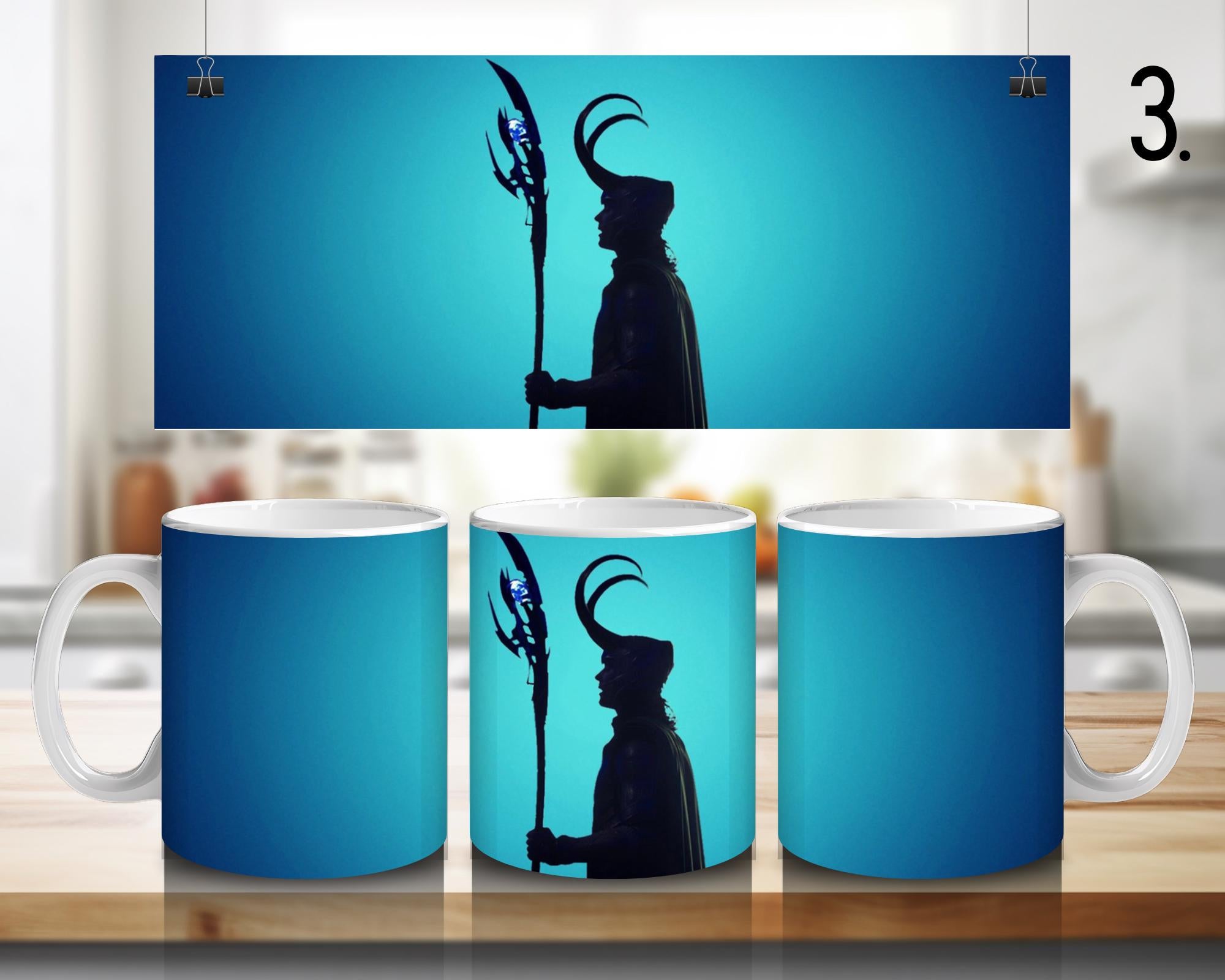 Loki, Marvel | 100% CERAMIC MUG, 11Oz = 330ml