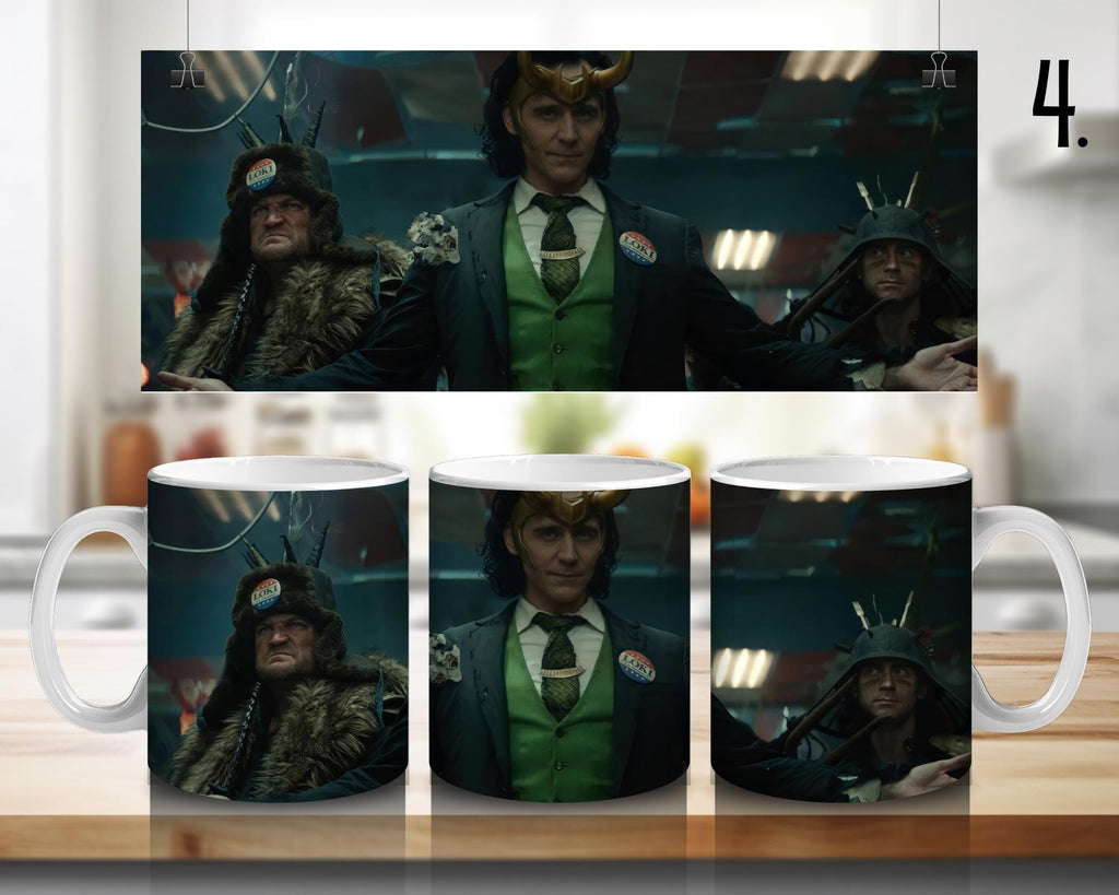 Loki, Marvel | 100% CERAMIC MUG, 11Oz = 330ml