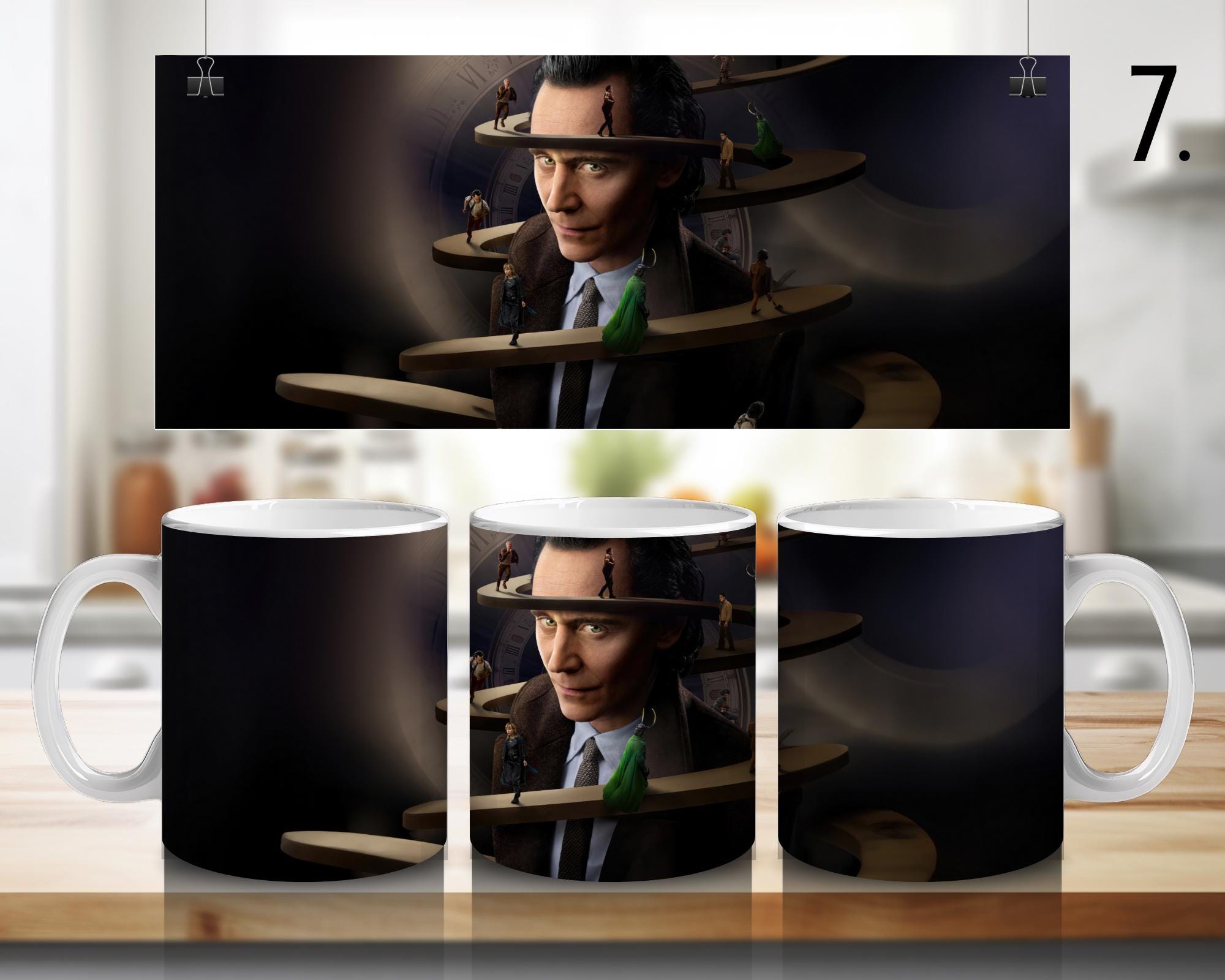 Loki, Marvel | 100% CERAMIC MUG, 11Oz = 330ml